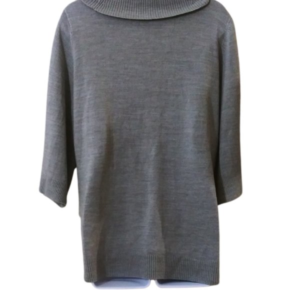 LUXE 360 SWEATER COWL NECKLINE - Picture 7 of 11